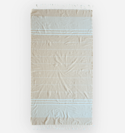 beige turkish towel