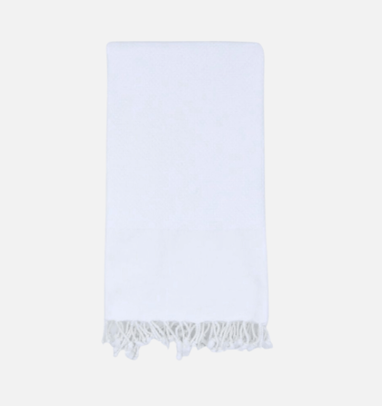 white turkish towel