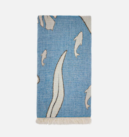 turkish beach towels with shark ocean